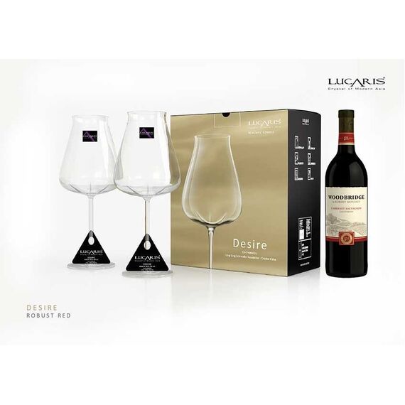 Набор бокалов для красного вина 700 мл, 6 шт, серия Desire, Lucaris, фото , изображение 3