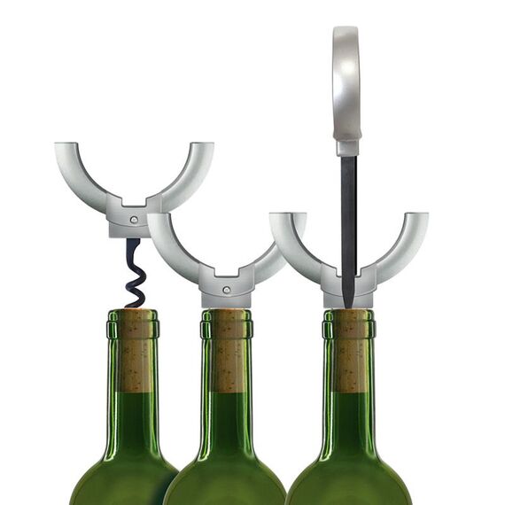 Гибридный штопор для вина  Dual Opener VinOline, Pulltex, фото , изображение 5