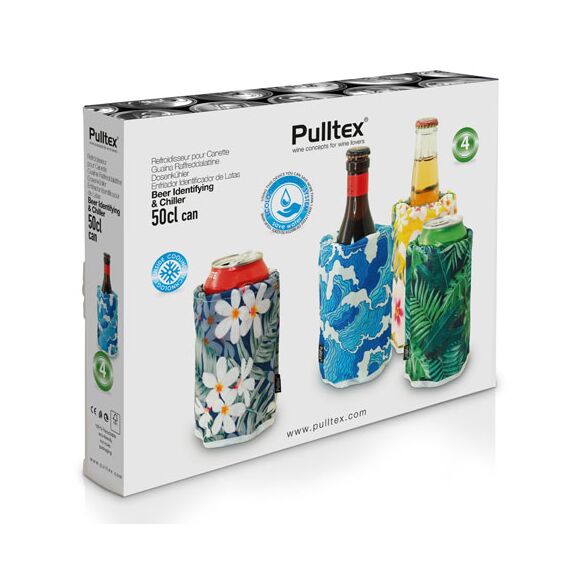 Набор рубашек для охлаждения пива  4 Beer Chiller & Identifying, Pulltex, фото , изображение 5