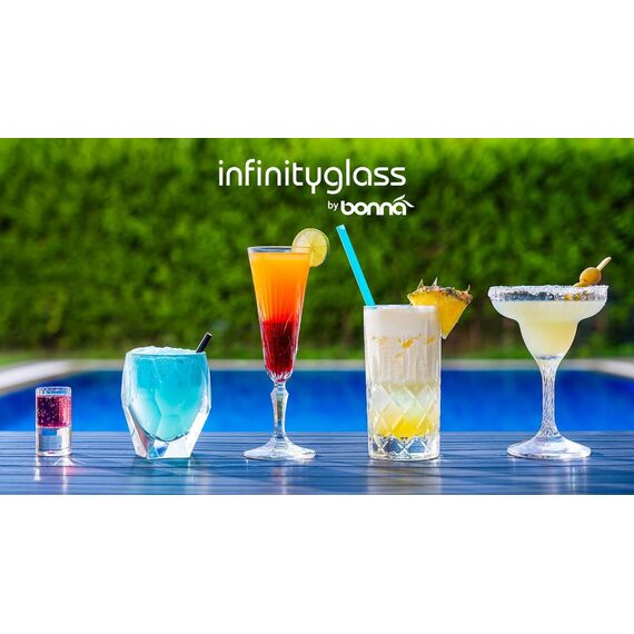 Диспенсер для холодных напитков, 6,4 л, серия Infinityglass, поликарбонат, Bonna, фото , изображение 9