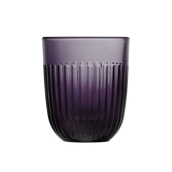 Набор из 6-ти стаканов O/F 290 мл, h 9,5 см, d 8 см, лиловый, серия OUESSANT AUBERGINE, La Rochere, фото 