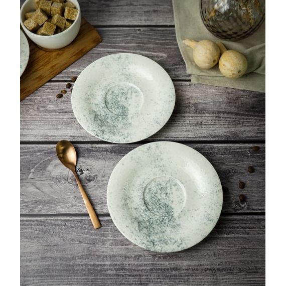 Блюдце для чайной чашки (для арт. 328330 ALUMILITE, арт. 328322 ALUMILITE), SMOKY, Porland, фото , изображение 6
