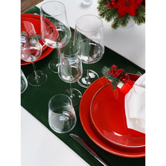 Чаша коническая d 9,5 см h 7 см 200 мл, Seasons Красный, Porland, фото , изображение 8