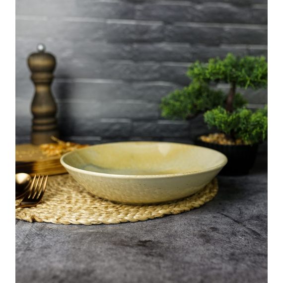 Салатник d 23 см h 4,9 см, STONEWARE, Porland, фото , изображение 2