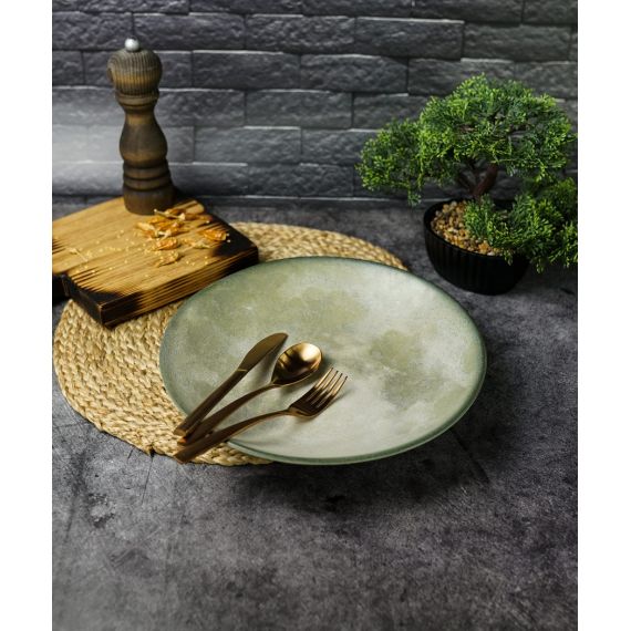 Тарелка глубокая 28 см, STONEWARE, Porland, фото , изображение 2