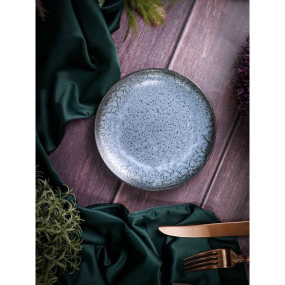 Тарелка, 17 см, цвет голубой, FROST, Porland, фото , изображение 5