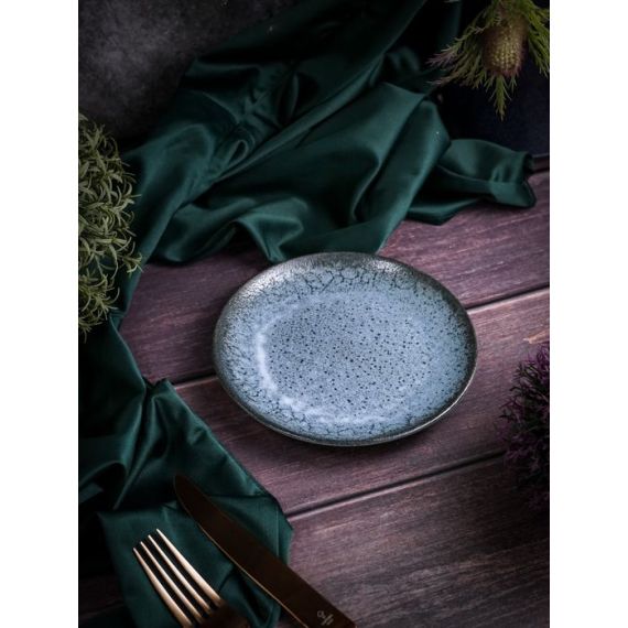 Тарелка, 17 см, цвет голубой, FROST, Porland, фото , изображение 6
