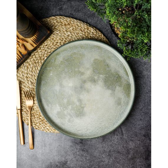 Тарелка с вертикальным бортом 30 см, STONEWARE, Porland, фото , изображение 4