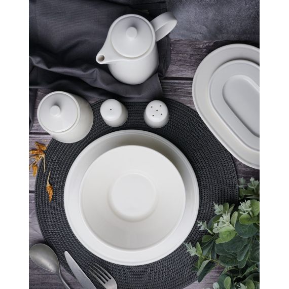 Салфетница L 15 см, LINE, Porland, фото , изображение 6