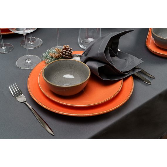 Тарелка прямоугольная 31*18 см, Seasons Оранжевый, Porland, фото , изображение 18