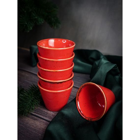 Соусник d 6 см h 4.5 см 50 мл, Seasons Красный, Porland, фото , изображение 7