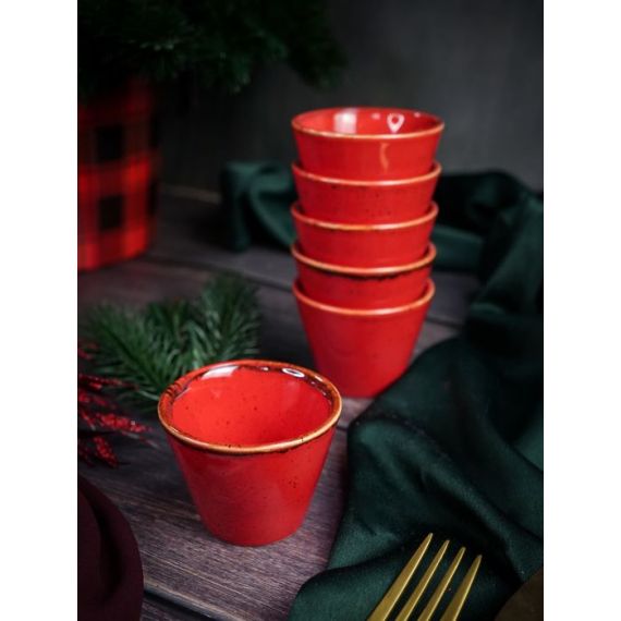 Соусник d 6 см h 4.5 см 50 мл, Seasons Красный, Porland, фото , изображение 6