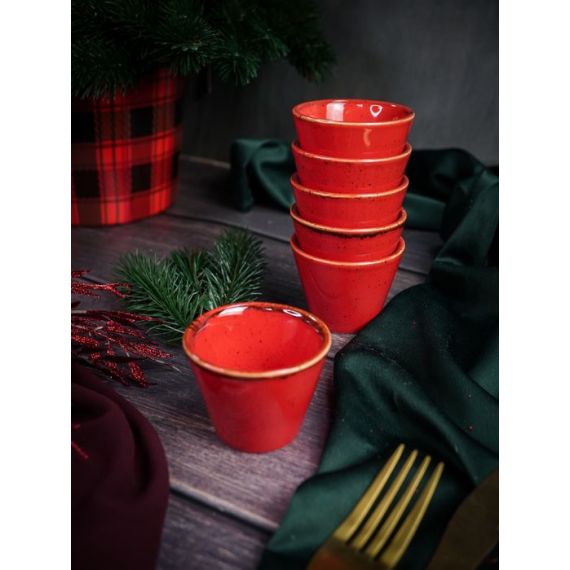 Соусник d 6 см h 4.5 см 50 мл, Seasons Красный, Porland, фото , изображение 5