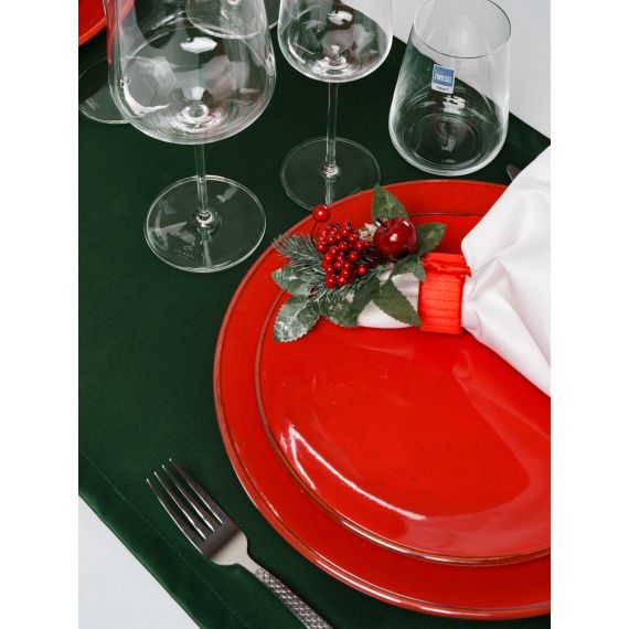 Блюдо для стейка 32х26 см, Seasons Красный, Porland, фото , изображение 12