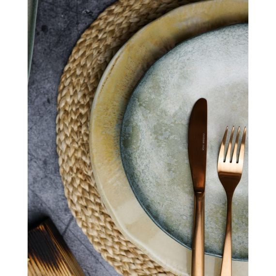 Блюдо прямоугольное 28,5x16 см h 1,6 см, STONEWARE, Porland, фото , изображение 4