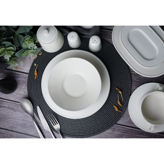 Чашка суповая с ручками 11 см, LINE, Porland, фото , изображение 7