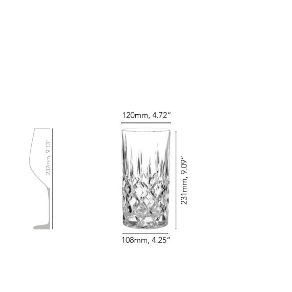 Ваза Noblesse 23 см, хрусталь, Nachtmann, фото , изображение 4