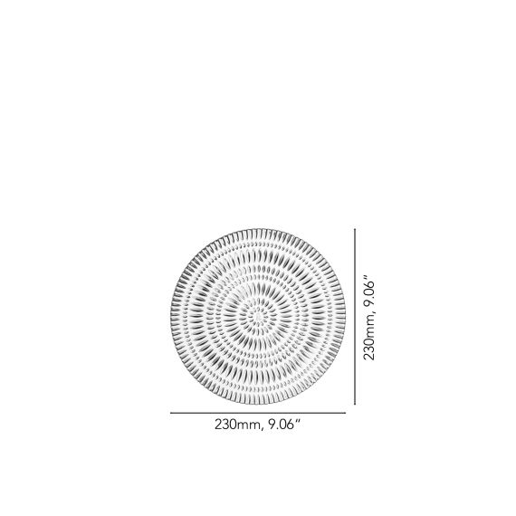 Набор тарелок Ethno 23 см, 2 шт, хрусталь, Nachtmann, фото , изображение 4