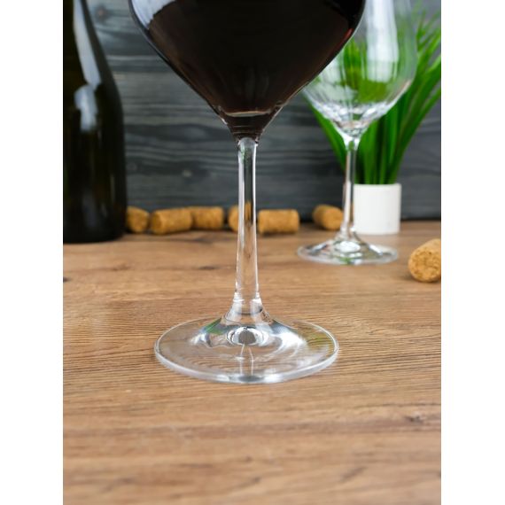 Набор из 6-ти бокалов для вина ELEGANCE optic 450 мл, Repast, фото , изображение 3