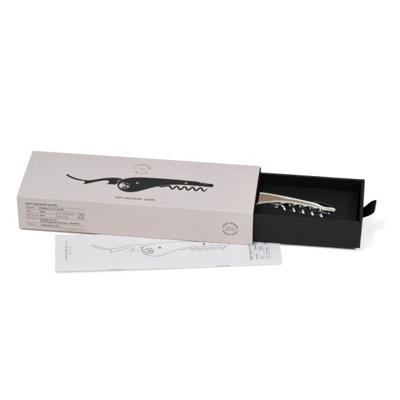 Штопор для вина L'atelier Du Vin Soft Machine Silver, фото , изображение 7