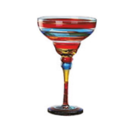 Набор из 6-ти бокалов для коктейля "Rainbow", серия Cocktail Week, 320 мл, P.L. Proff Cuisine, фото 