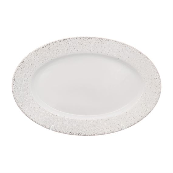 Блюдо овальное Жемчуг 33 см, Repast, фото 