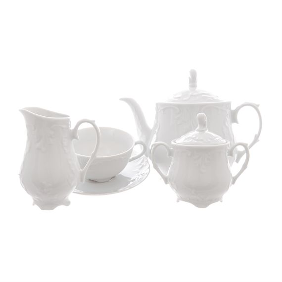 Чайный сервиз на 6 персон Rococo, 15 предметов, Repast, фото 