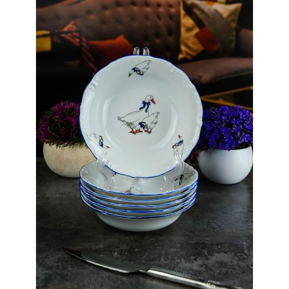 Набор из 6-ти салатников 15 см Гуси, Repast, фото 