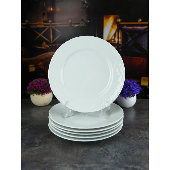 Набор из 6-ти плоских тарелок 25 см Rococo, Repast, фото 