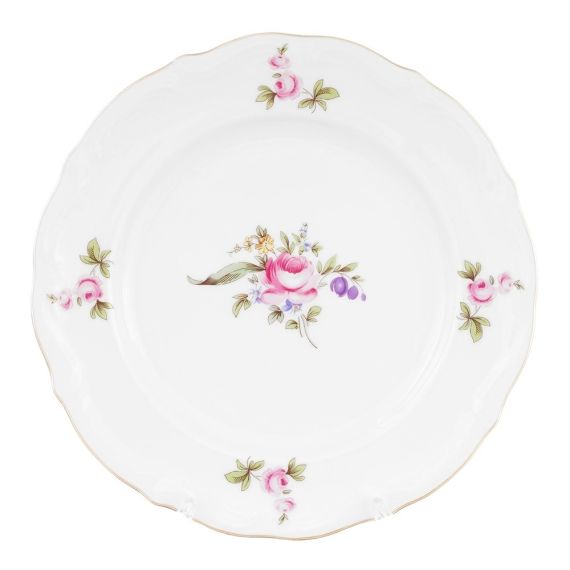 Набор из 6-ти тарелок плоских 19 см, серия Мейсенский букет, Repast, фото 