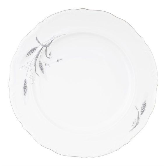 Блюдо круглое 32 см, серия Серебряные колосья, Repast, фото 