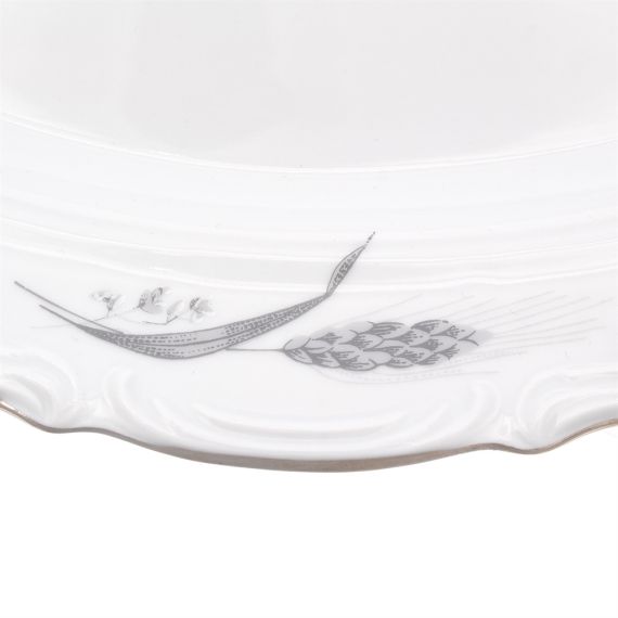 Блюдо овальное 33 см, серия Серебряные колосья, Repast, фото , изображение 3