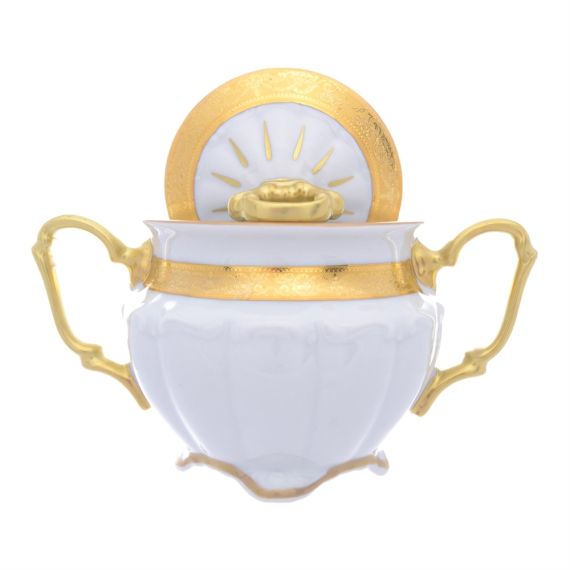 Сахарница Матовая полоса 400 мл, серия Мария Тереза, Repast, фото 