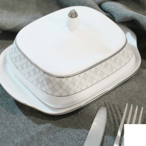 Столовый набор на 6 персон, серия Серебряная сетка, 25 предметов, Repast, фото , изображение 8