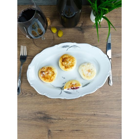 Блюдо овальное 33 см, серия Серебряные колосья, Repast, фото , изображение 6