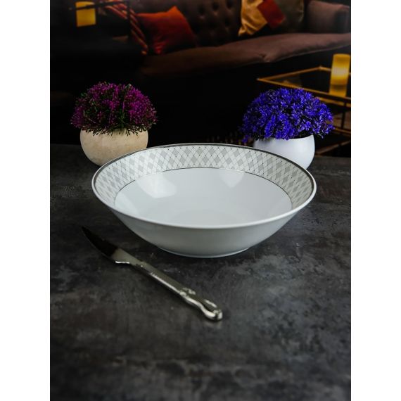 Салатник 23 см, серия Серебряная сетка, Repast, фото , изображение 9