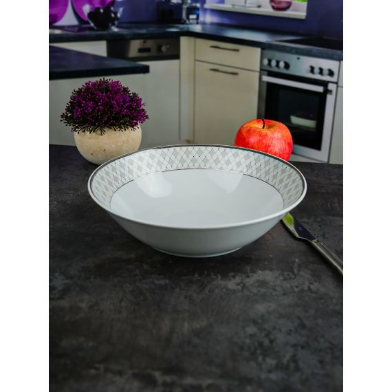 Салатник 23 см, серия Серебряная сетка, Repast, фото , изображение 15