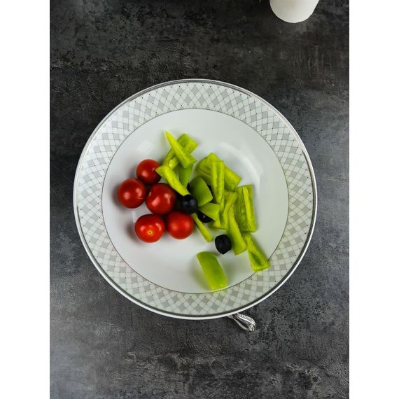 Салатник 23 см, серия Серебряная сетка, Repast, фото , изображение 4