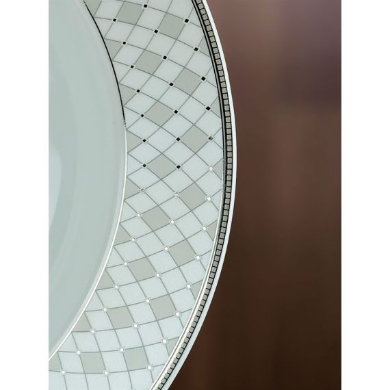 Набор из 6-ти глубоких тарелок 22,5 см, серия Серебряная сетка, Repast, фото , изображение 15