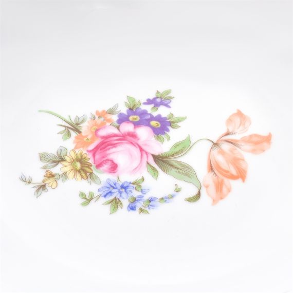 Салатник 23 см, серия Мейсенский букет, Repast, фото , изображение 3