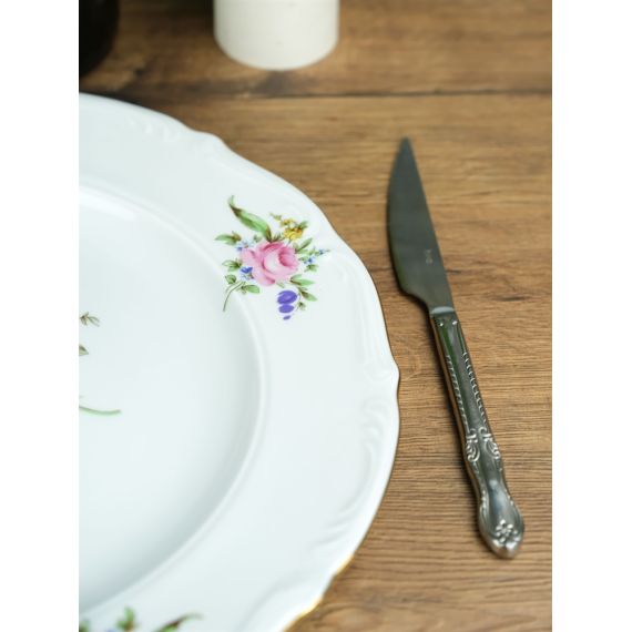 Блюдо круглое 32 см, серия Мейсенский букет, Repast, фото , изображение 4