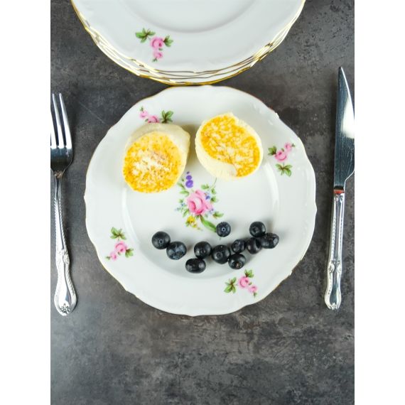 Набор из 6-ти тарелок плоских 21 см, серия Мейсенский букет, Repast, фото , изображение 4