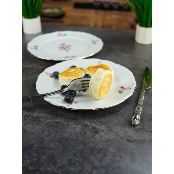 Набор из 6-ти тарелок плоских 21 см, серия Мейсенский букет, Repast, фото , изображение 7