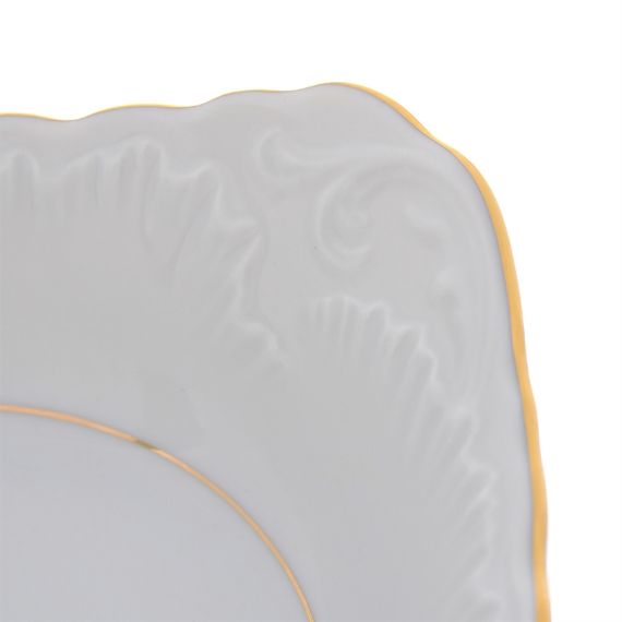Набор из 6-ти салатников Rococo с золотой полосой 14 см, Repast, фото , изображение 8