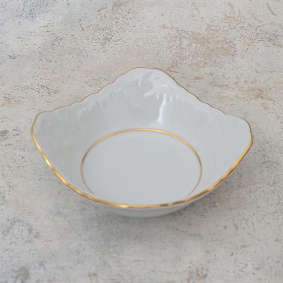 Набор из 6-ти салатников Rococo с золотой полосой 14 см, Repast, фото , изображение 3