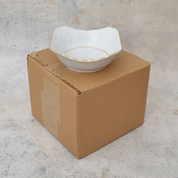 Набор из 6-ти салатников Rococo с золотой полосой 14 см, Repast, фото , изображение 6