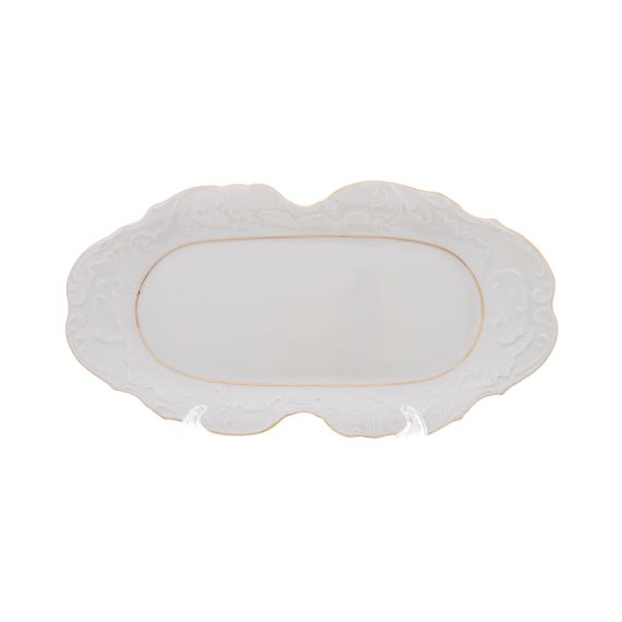 Столовый набор на 6 персон Rococo с золотой полосой, 25 предметов, Repast, фото , изображение 13