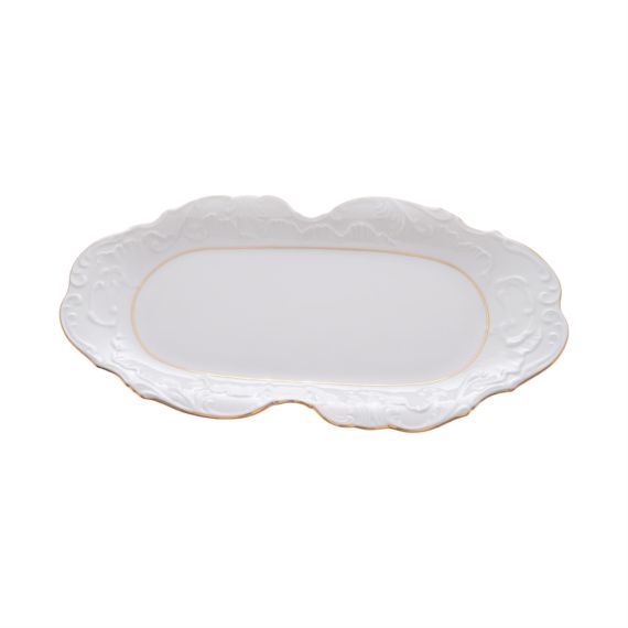 Столовый набор на 6 персон Rococo с золотой полосой, 25 предметов, Repast, фото , изображение 14