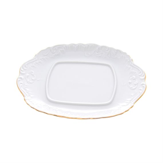 Столовый набор на 6 персон Rococo с золотой полосой, 25 предметов, Repast, фото , изображение 17