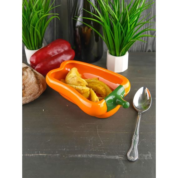 Форма для запекания Rich harvest Перец оранжевый 600 мл, 21*12*6 см, Repast, фото , изображение 4